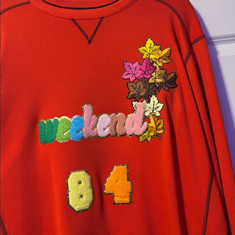 Under Armour Red Crewneck Waffle Thermal Size 2XL - Picture 7 of 7